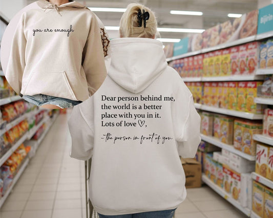 The Original "You Are Enough" Hoodie